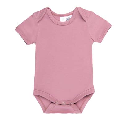 The Baby Blanks Short Sleeve Bodysuit is ideal for printing and embroidering on.  Size newborn to 12 – 18 months.  16 colours.  Great quality, printable baby clothes.