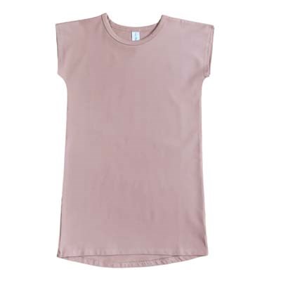 The Baby Blanks T-Shirt Dress is a 190gsm mid weight tshirt dress for girls 2 - 12.  5 colours.  Great printable kids clothing from Baby Blanks.