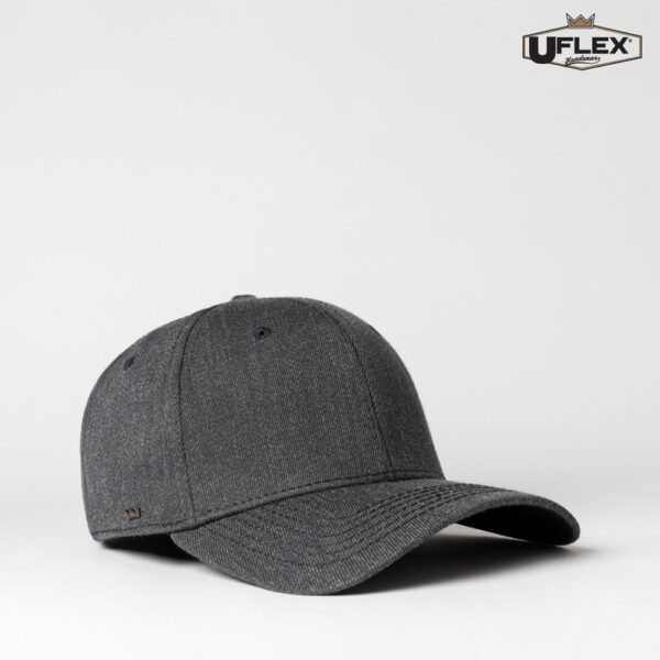 The UFlex Adults Pro Style 6 Panel Fitted is a curved peak adjustable snap back cap. 3 sizes. Available in 7 colours.