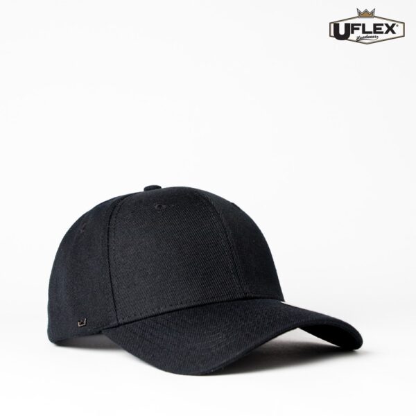 The UFlex Kids Pro Style 6 Panel Snapback is a 98% cotton curved peak cap with adjustable snap back. 4 colours. One size fits all.