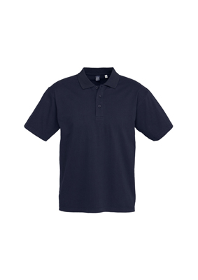 The Mens Ice Polo is a 100% premium combed cotton 185gsm polo shirt. In White, Navy & Black. Sizes S - 3XL, 5XL.