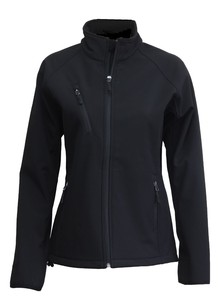 The Cloke Womens PRO2 Softshell Jacket is a 3 layer, breathable, water resistant, wind blocking soft-shell jacket. 2 colours. Sizes 8 – 18. Great quality jackets.