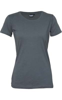 The Womens Silhouette Tee is a scooped neck, 100% combed ring spun cotton tee. 18 colours available. Sizes 8 - 20. Great blank tees from Cloke.