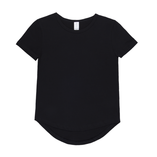 The Baby Blanks Kids Long Back Tee is a great 190gsm midweight, cotton and elastane tee.  Longer back.  9 colours.  Made to print on - retail quality.
