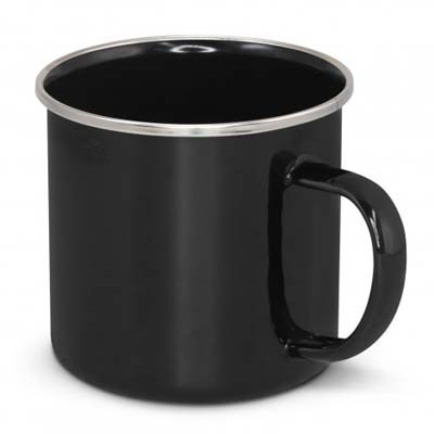 The Bendigo Enamel Mug is a 500ml stainless steel lightweight mug with an enamel finish. 9 colours available.