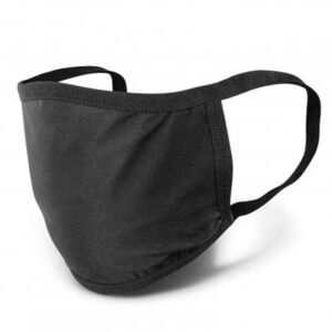 The Reusable 3-Ply Cotton Face Mask is a reusable face mask.  3 layers of material made from cotton & spandex.