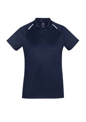 The Academy Ladies Polo is a 100% breathable polyester 155 gsm polo. Sizes 8 - 24. Available in 6 colours.