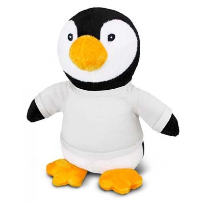 The Plush Toys available come in a variety of animals.  Each have white polyester tees on them for branding including sublimation.