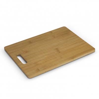 The Bamboo Rectangle Chopping board is a durable natural chopping board made of bamboo.  It is also available in a rounder shape option.