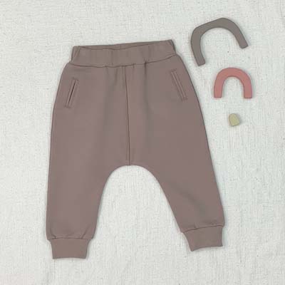 The Baby Blanks Track Pants are available in 7 colours.  Cotton/Elastane Unbrushed Fleece.  Sizes 1 - 5.  Tear away label.   Also available as a set with crew or hoodie