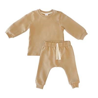 The Baby Blanks Baby Trackpant Set is a crew and trackpant set in size 000 – 1.  Clearance Colours