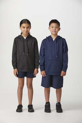 The C-Force Textiles Proform Kids Hoodie is a 100% polyester, pullover hoodie. Available in 2 colours. Sizes 4 – 14.