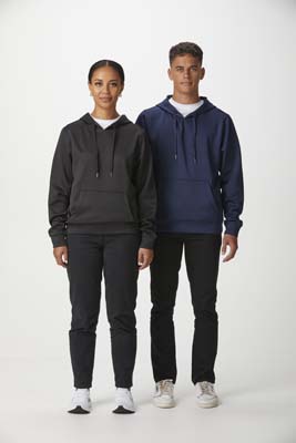 The C-Force Textiles Proform Adults Hoodie is a 100% polyester, pullover hoodie. Available in 2 colours. Sizes S – 3XL, 5XL. Description The C-Force Textiles Proform Adults Hoodie – With a unique and innovative quick-dry fabric that works to take the moisture out, and a micro-fleece lining to keep you warm, you can be sure it will look after you in any weather. 100% polyester Weight 280gsm Top surface: quick-dry (moisture-wicking) Reverse surface: micro-fleece for warmth Pullover hoodie Large front kanga pocket Self-fabric sleeve cuff and hem Interchangeable drawcord – DC01* Inner writable label for easy name ID * DC01 drawcords are sold and delivered separately and are not applied to the garment. Colours Black Navy Sizes S – 3XL, 5XL About C-Force Textiles C-Force Textiles incorporates the Unlimited Editions range. For all you cotton lovers out there, you must try our new cotton collection. All of the cotton garments in our range are now made from a new and improved yarn, which has a supreme fine weave, incredible soft touch and unbeatable durability. From perfectly fitted crisp work shirts to high performance active wear, we’ve got everything you need this year to work, play and study in style. Ask us about the C-Force Textiles Proform Hoodie today or submit your order through our quote cart to get inclusive pricing on your quantities and branding.